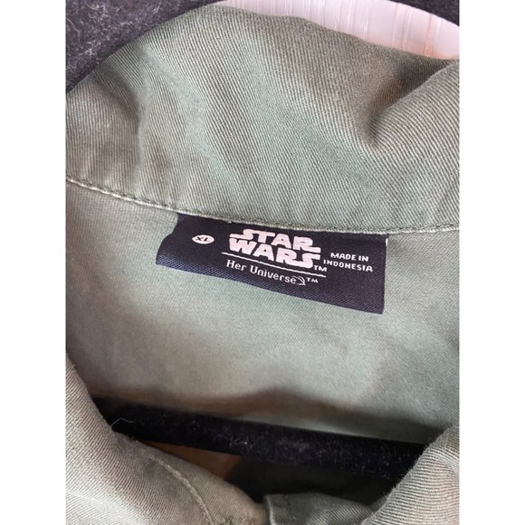 Star Wars Jacket Olive Green size XL - Picture 4 of 6
